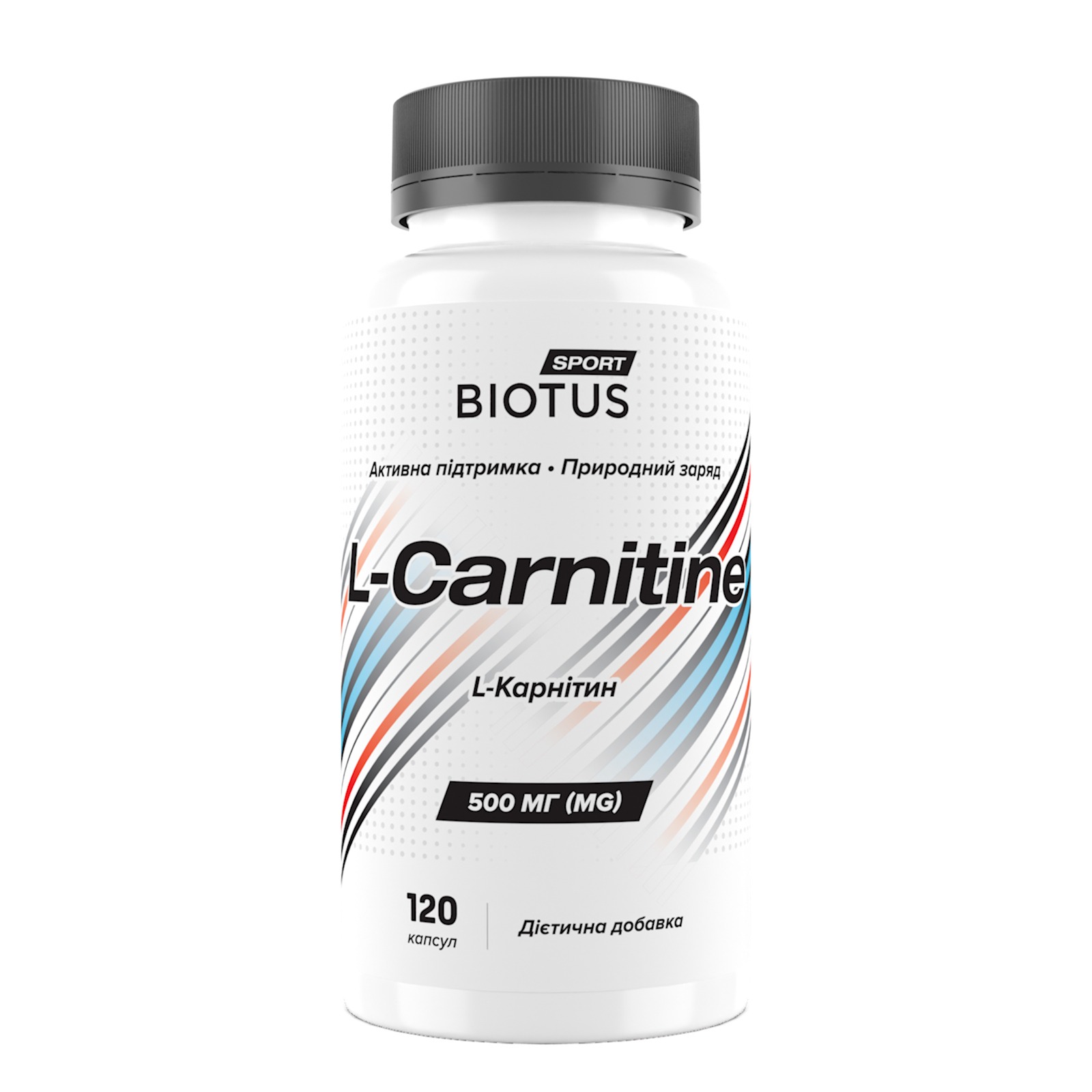 L-карнітин, Biotus L-Carnitine, 120 капсул
