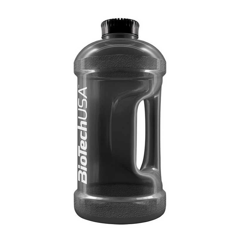 Пляшка для води, BioTech Gallon, 2 л, Чорний димчастий
