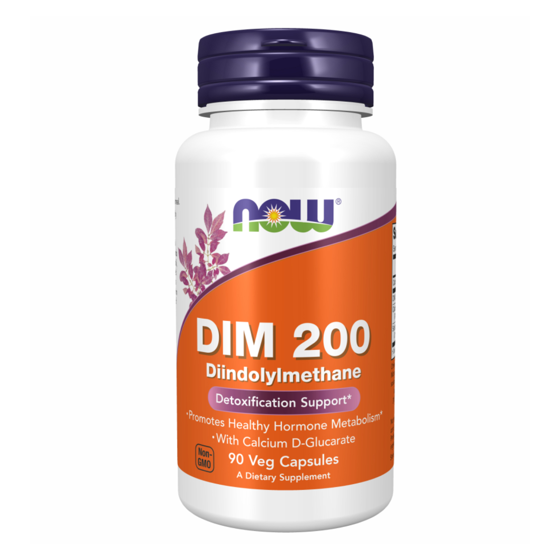 Диіндолілметан, Now Foods DIM-200, 200 мг, 90 вегетаріанських капсул