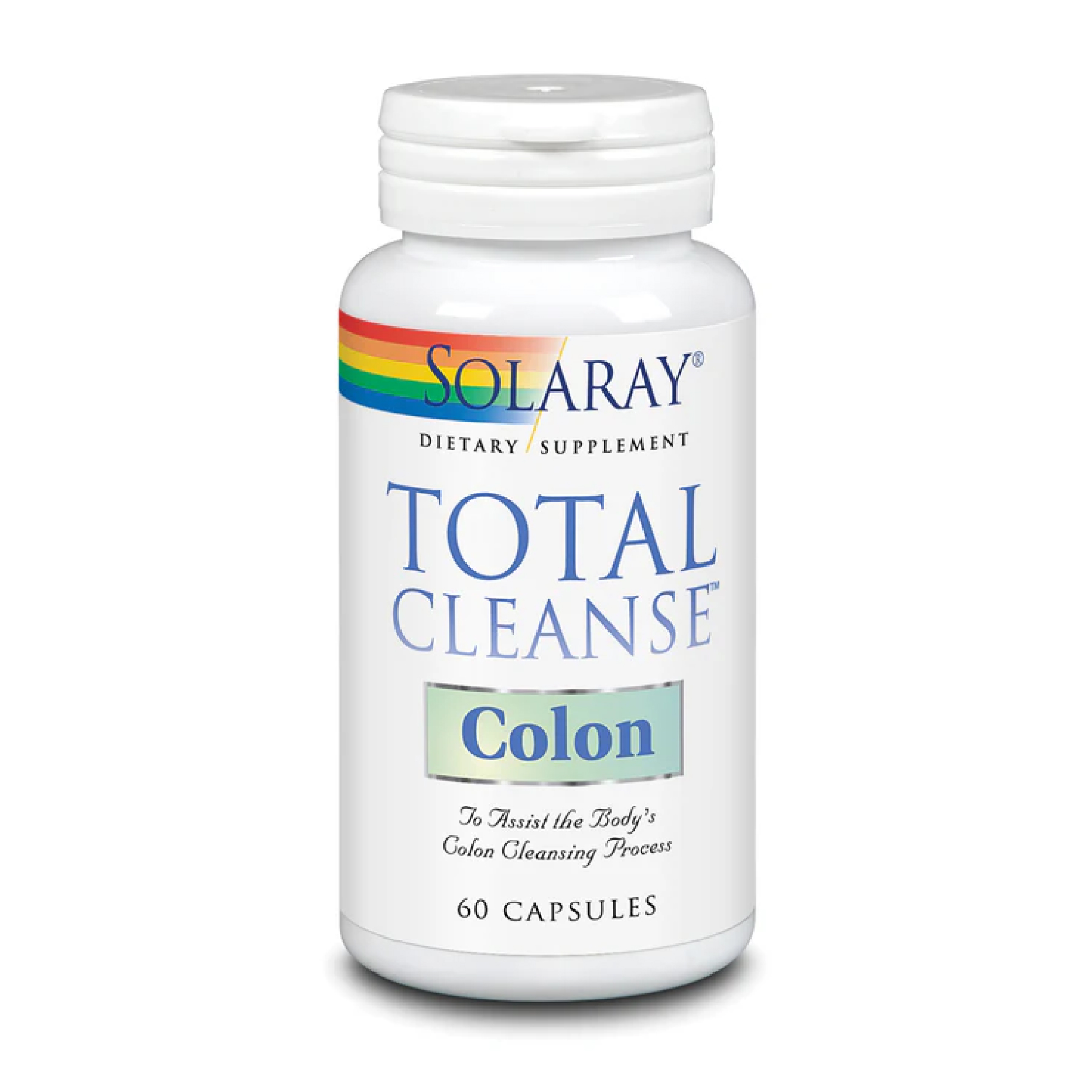 Комплекс для очищення кишечника, Solaray Total Cleanse Colon, 60 капсул