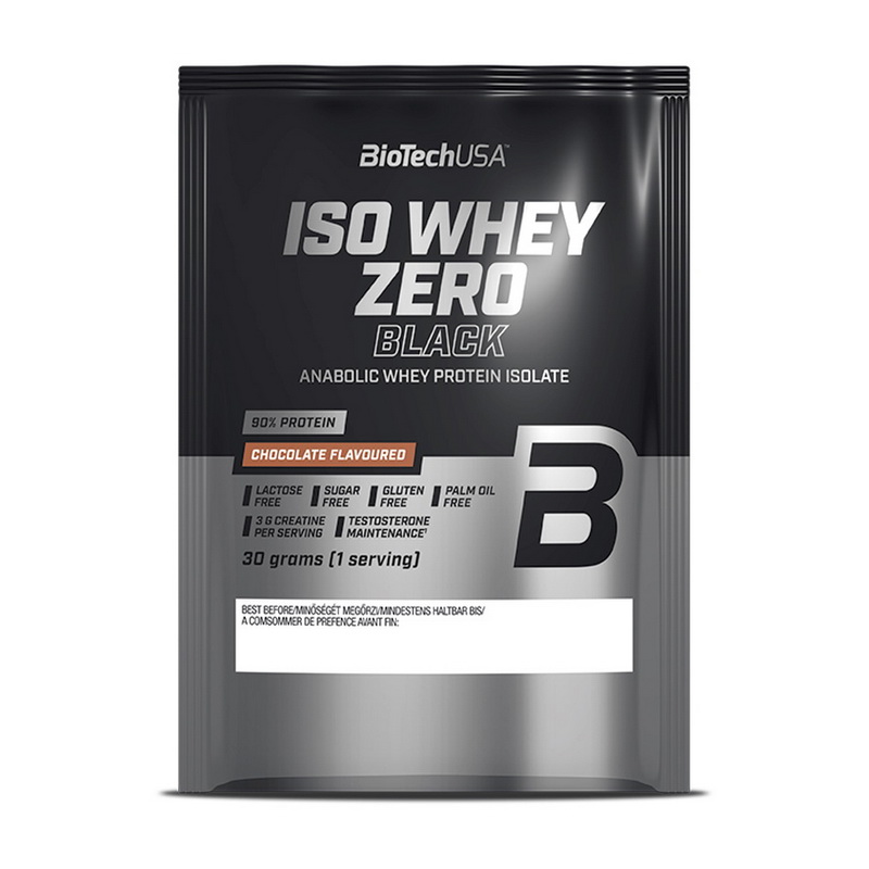 BioTech Iso Whey Zero Black (30 g, vanilla)