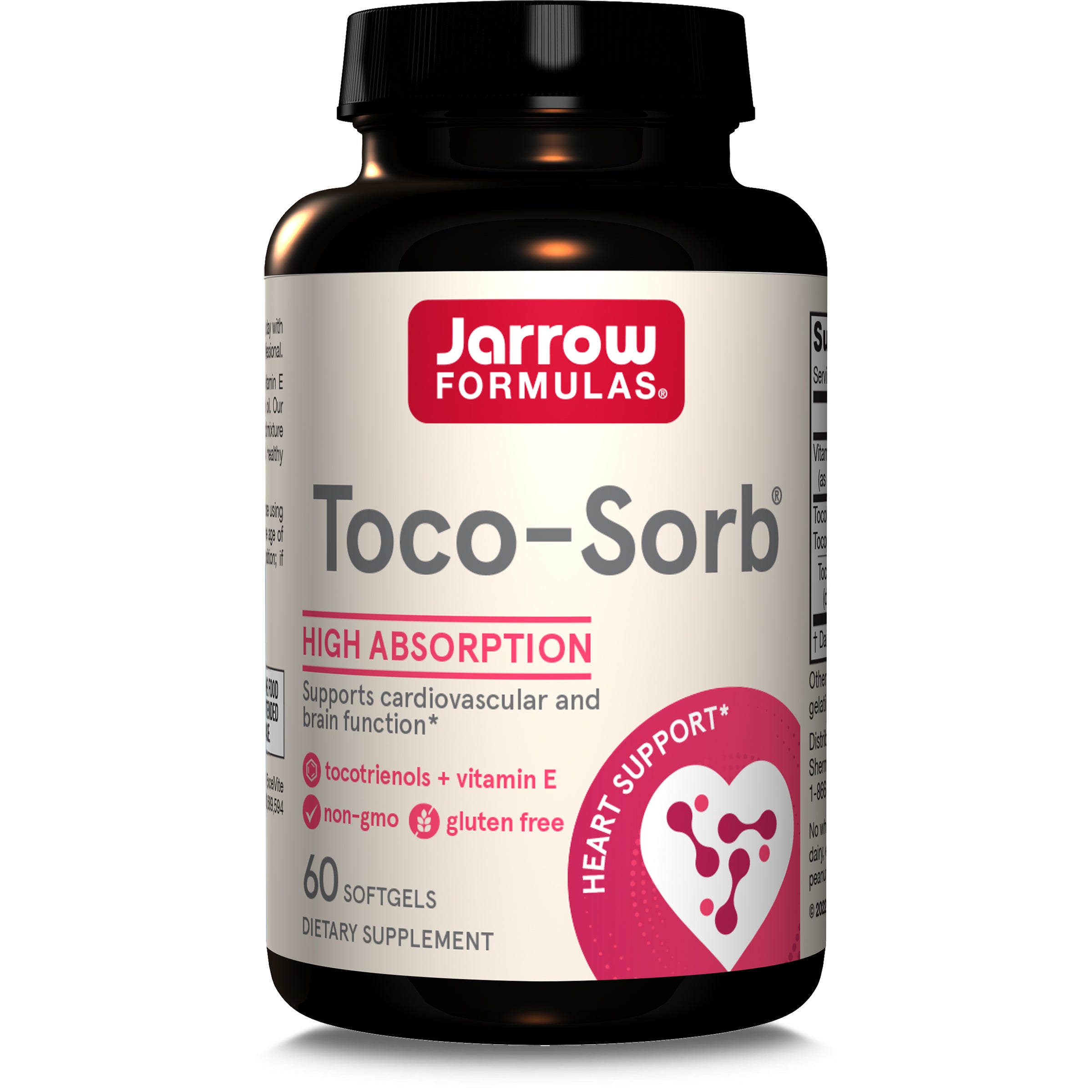 Суміш токотрієнолів та вітаміну Е, Jarrow Formulas Toco-Sorb Mixed Tocotrienols & Vitamin E, 60 м'яких капсул