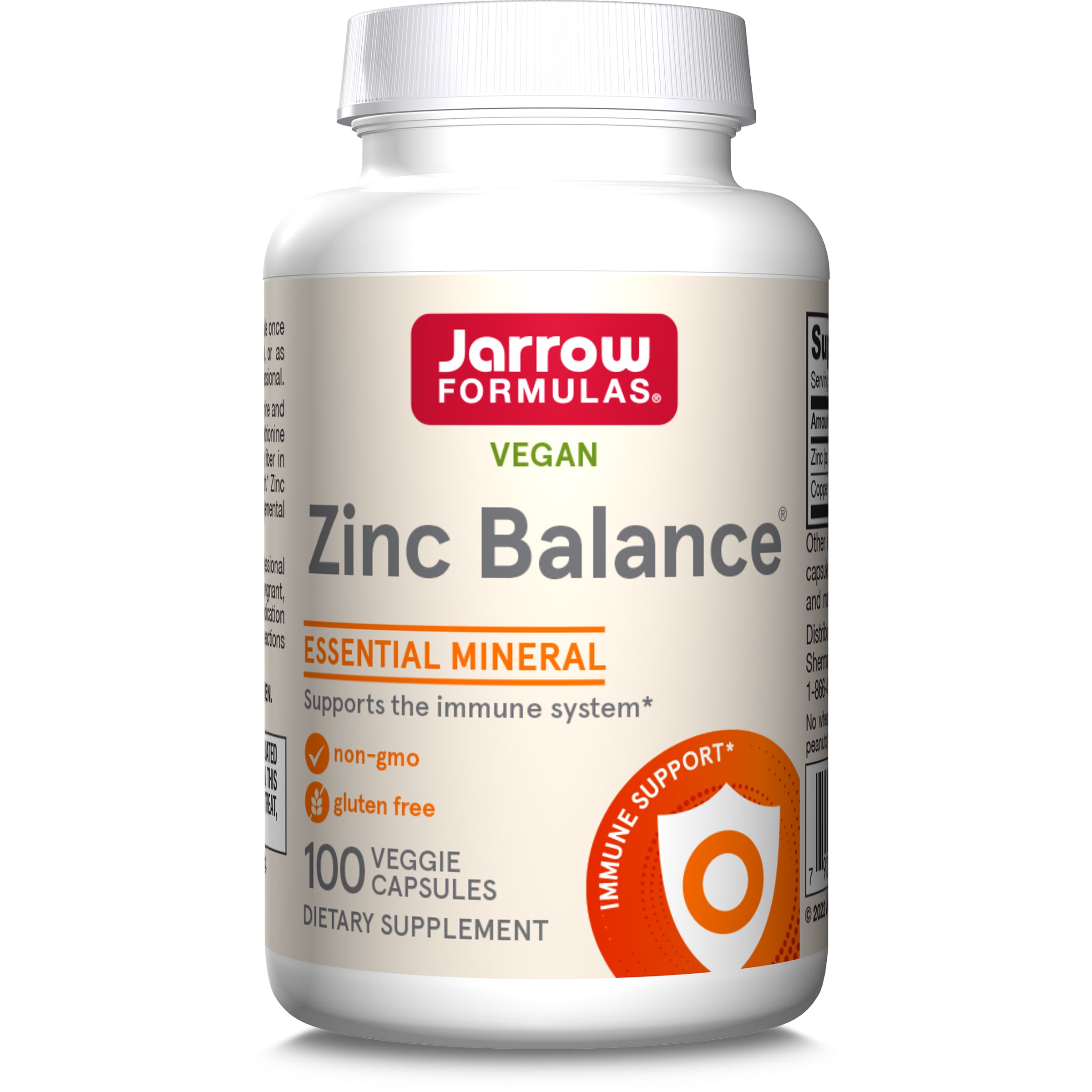 Цинк, Jarrow Formulas Zinc Balance, 100 капсул