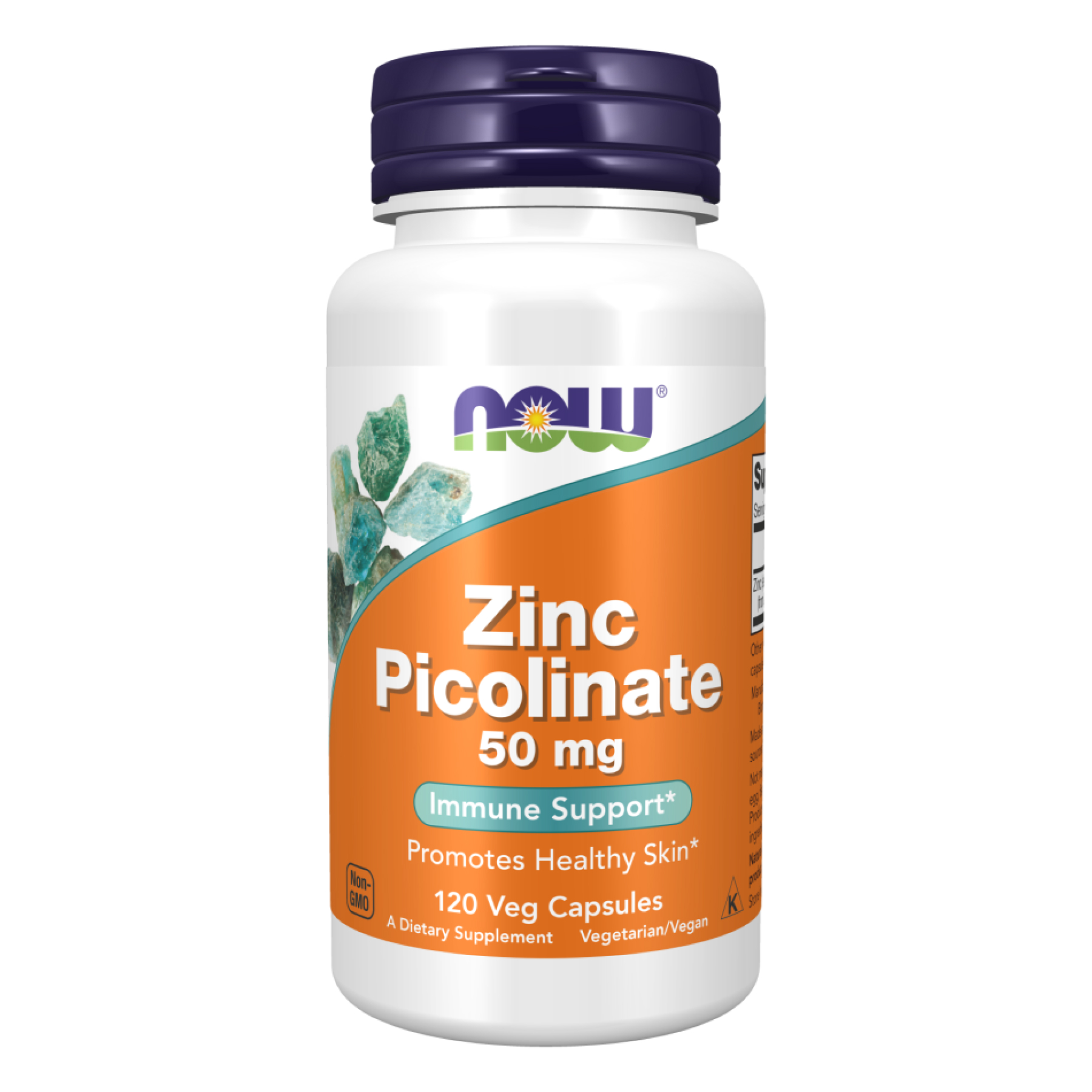 Цинк піколінат, Now Foods Zinc Picolinate, 50 мг, 120 вегетаріанських капсул