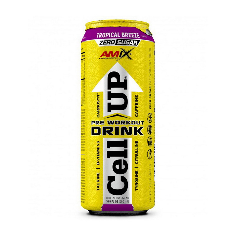 Передтренувальний комплекс, Amix Cell UP Pre Workout, 500 мл (Пепіно-яблуко)