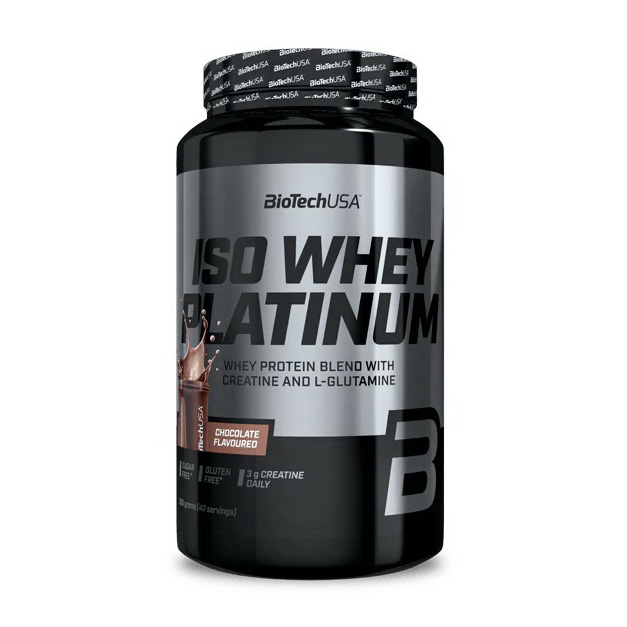 Сироватковий протеїн, BioTech Iso Whey Platinum, 908 г (Шоколад)