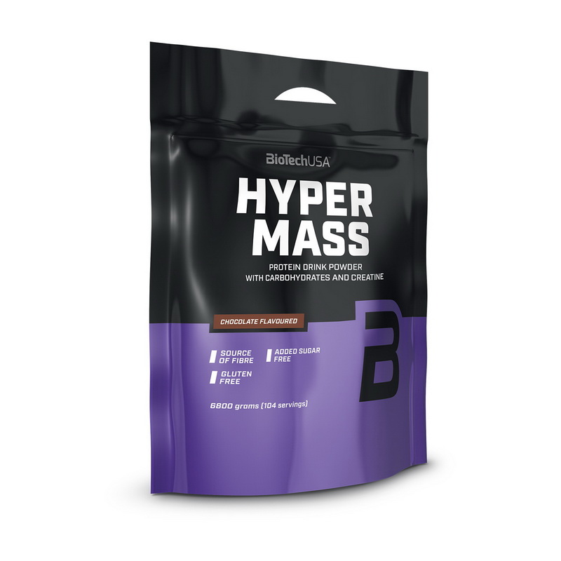 Гейнер для набору маси, BioTech Hyper Mass (Полуниця)