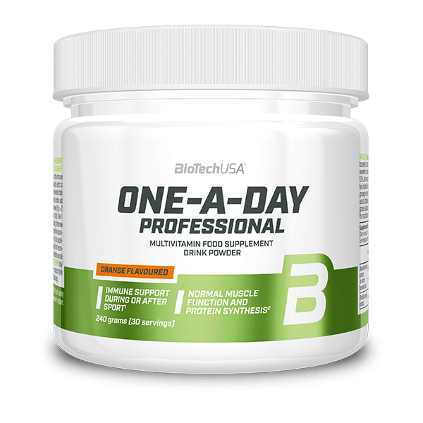 Мультивітамінний комплекс, BioTech One a Day Professional, 240 г (Апельсин)