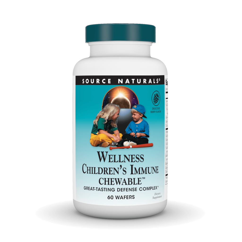 Дитячі жувальні вітаміни для імунної системи, Source Naturals Children's Immune Gummy Vitamins, 60 жувальних цукерок