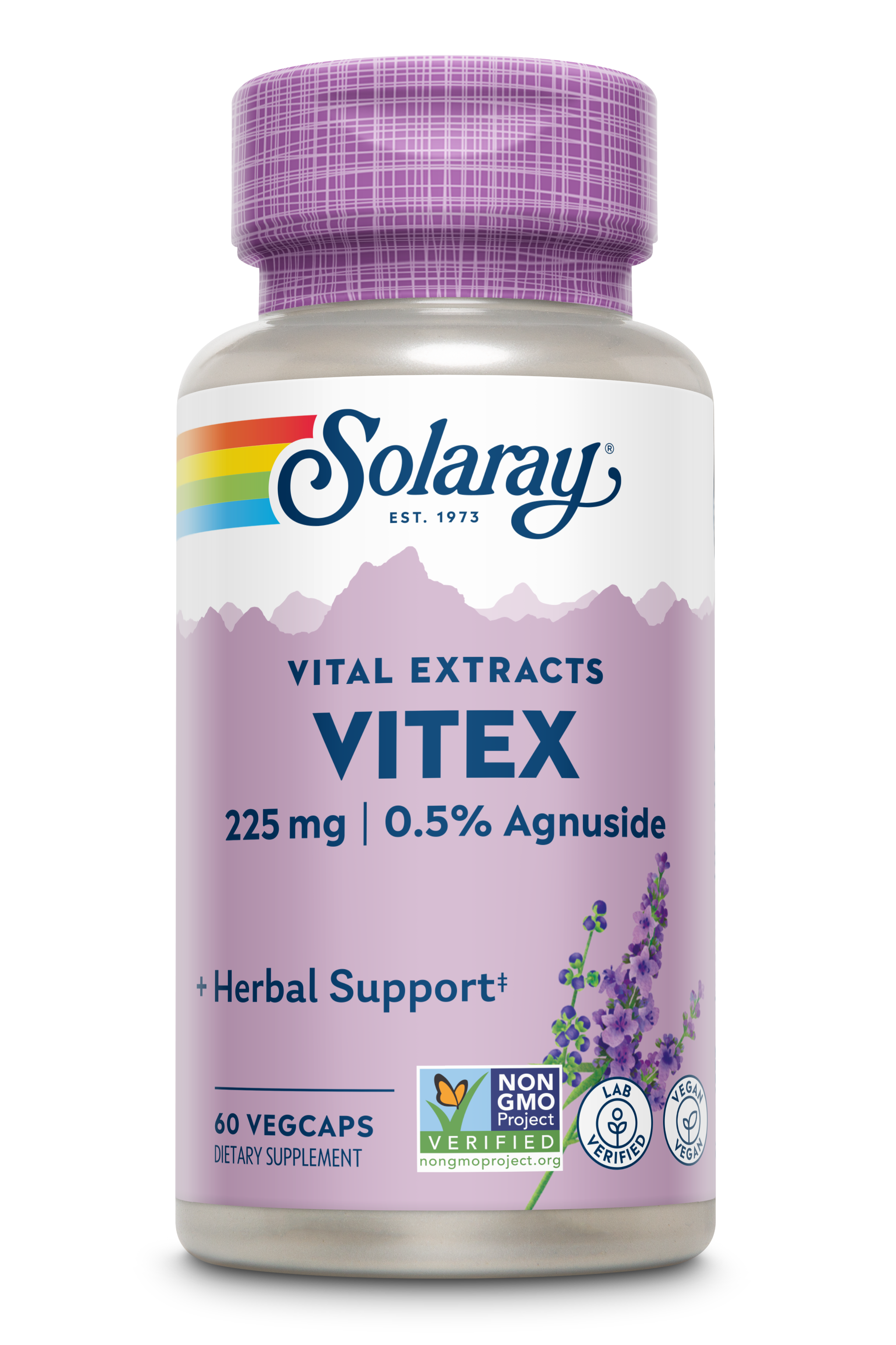 Vitex Chaste Berry Extract 225mg - 60 vcaps