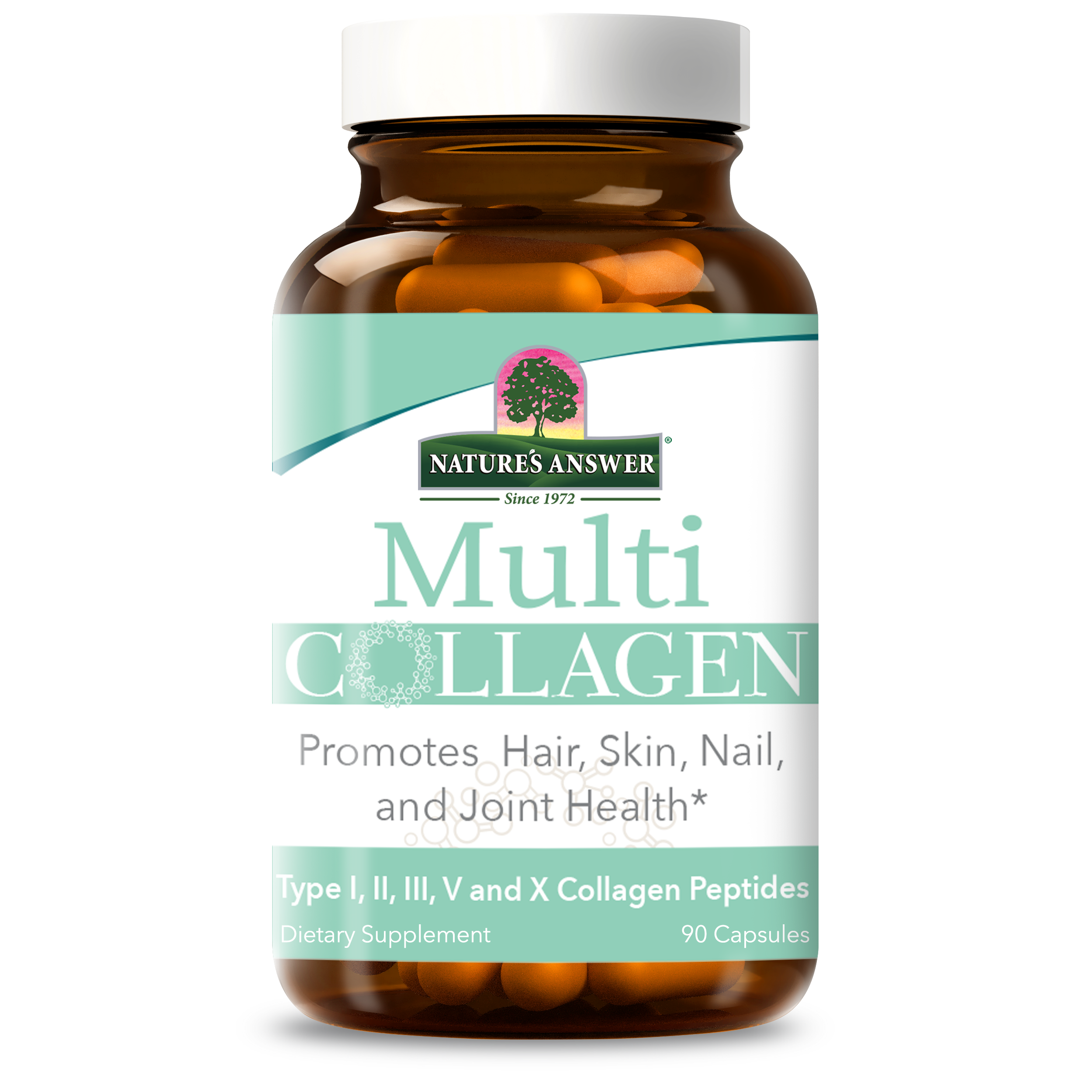 Мультиколаген, Nature's Answer Multi Collagen, 90 капсул