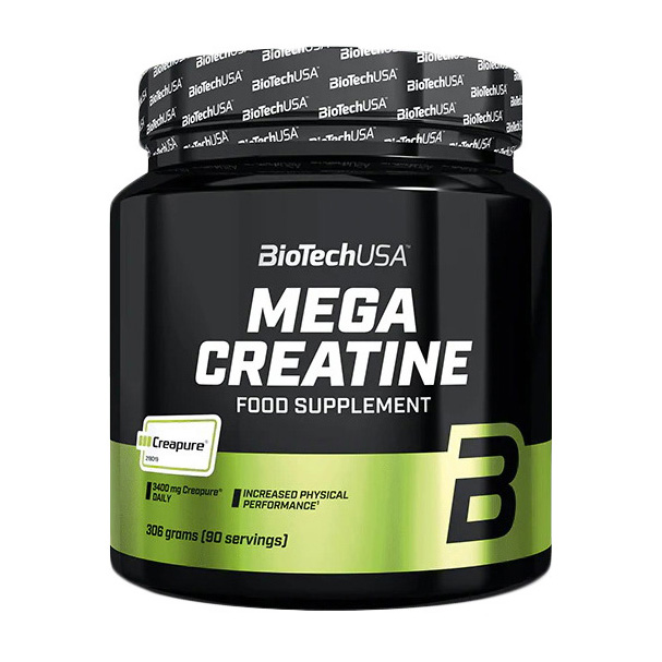 BioTech Mega Creatine Creapure (306 g, unflavored)