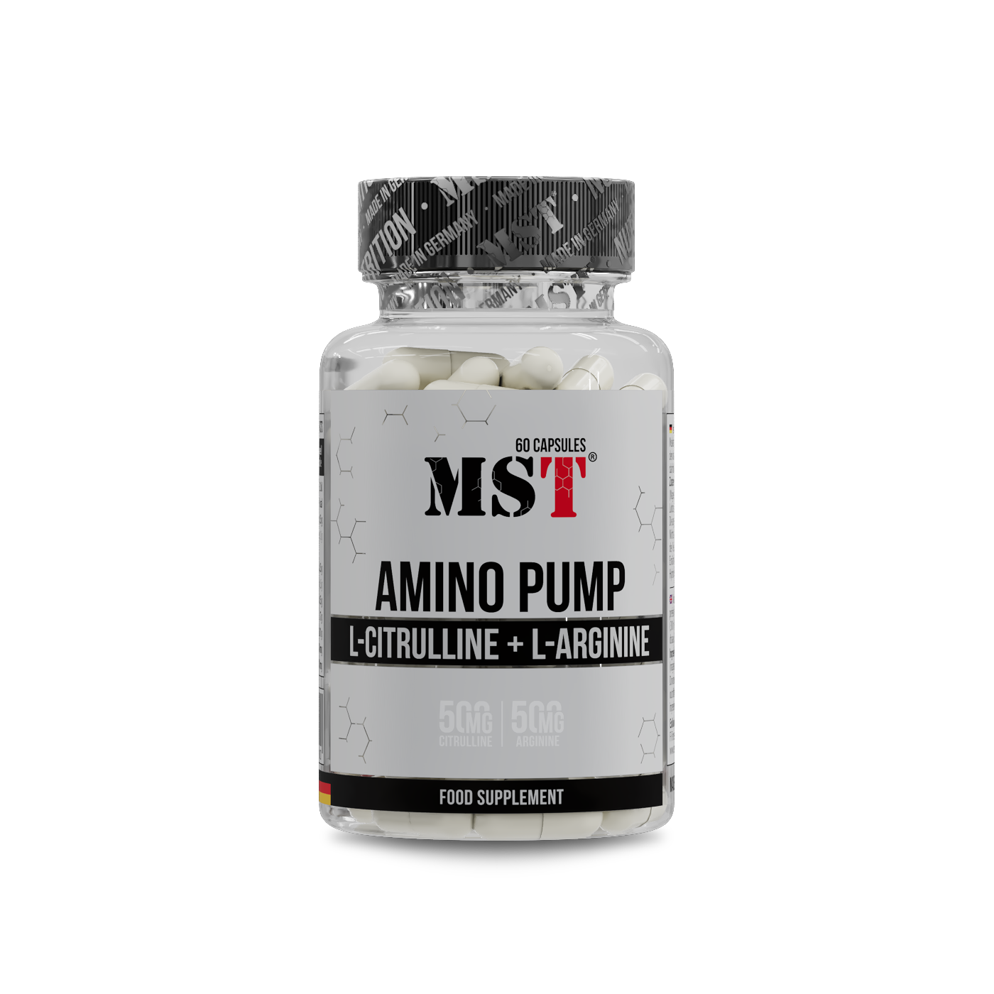 Амінокислотний комплекс, MST Amino Pump, 60 капсул