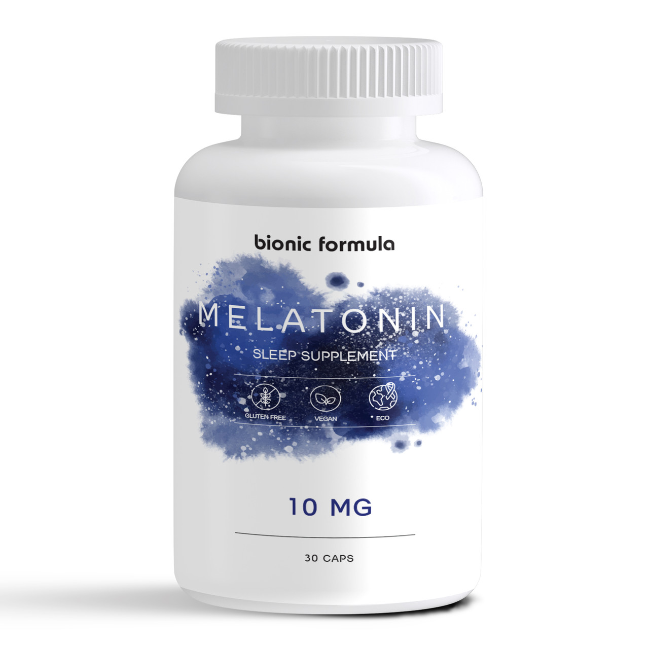 Мелатонін для міцного сну, Bionic formula Melatonin, 10 мг, 30 капсул