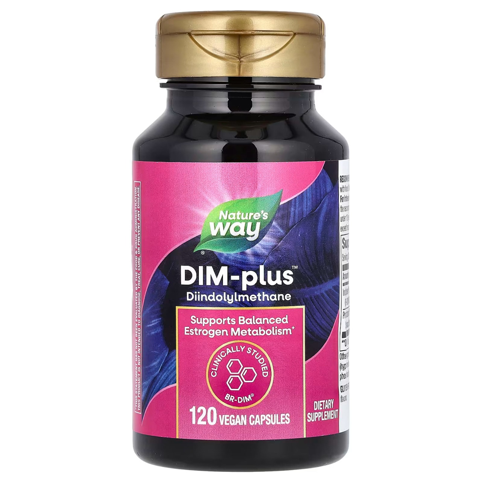 Метаболізм естрогенів, DIM-plus, Estrogen Metabolism, Nature's Way, 120 капсул