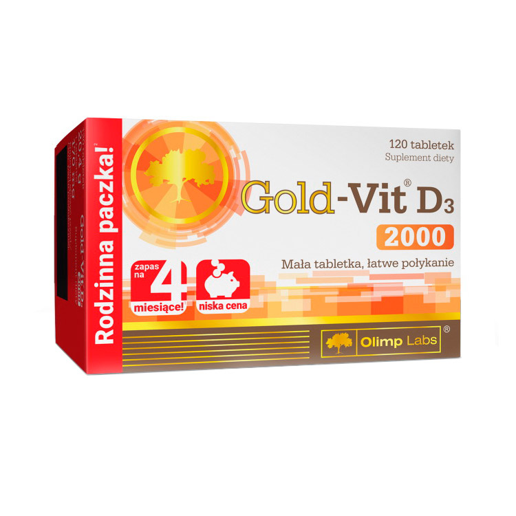 OLIMP Gold-Vit D3 2000 (120 tab)