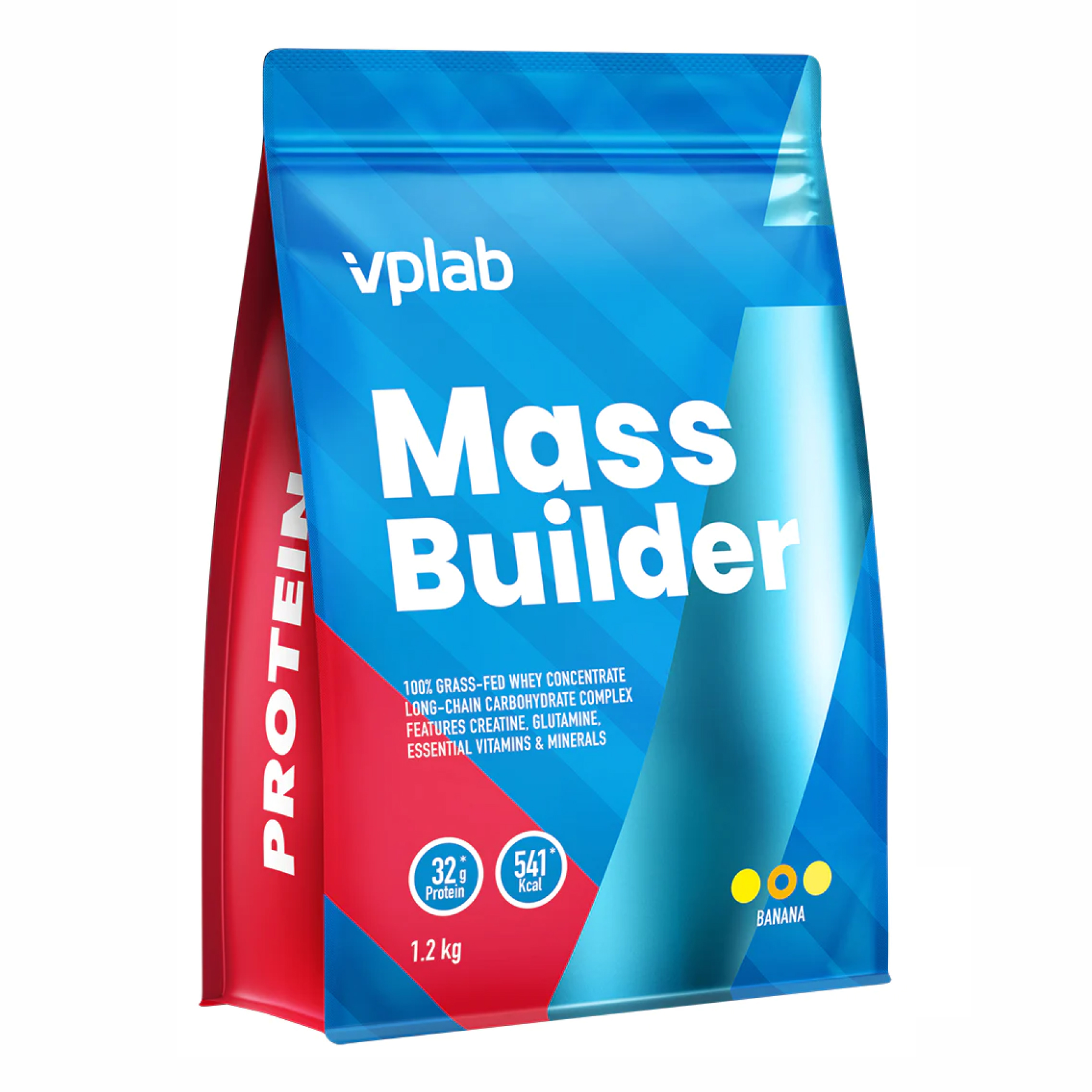 Гейнер, VP Lab Mass Builder, 1200 г (Банан)