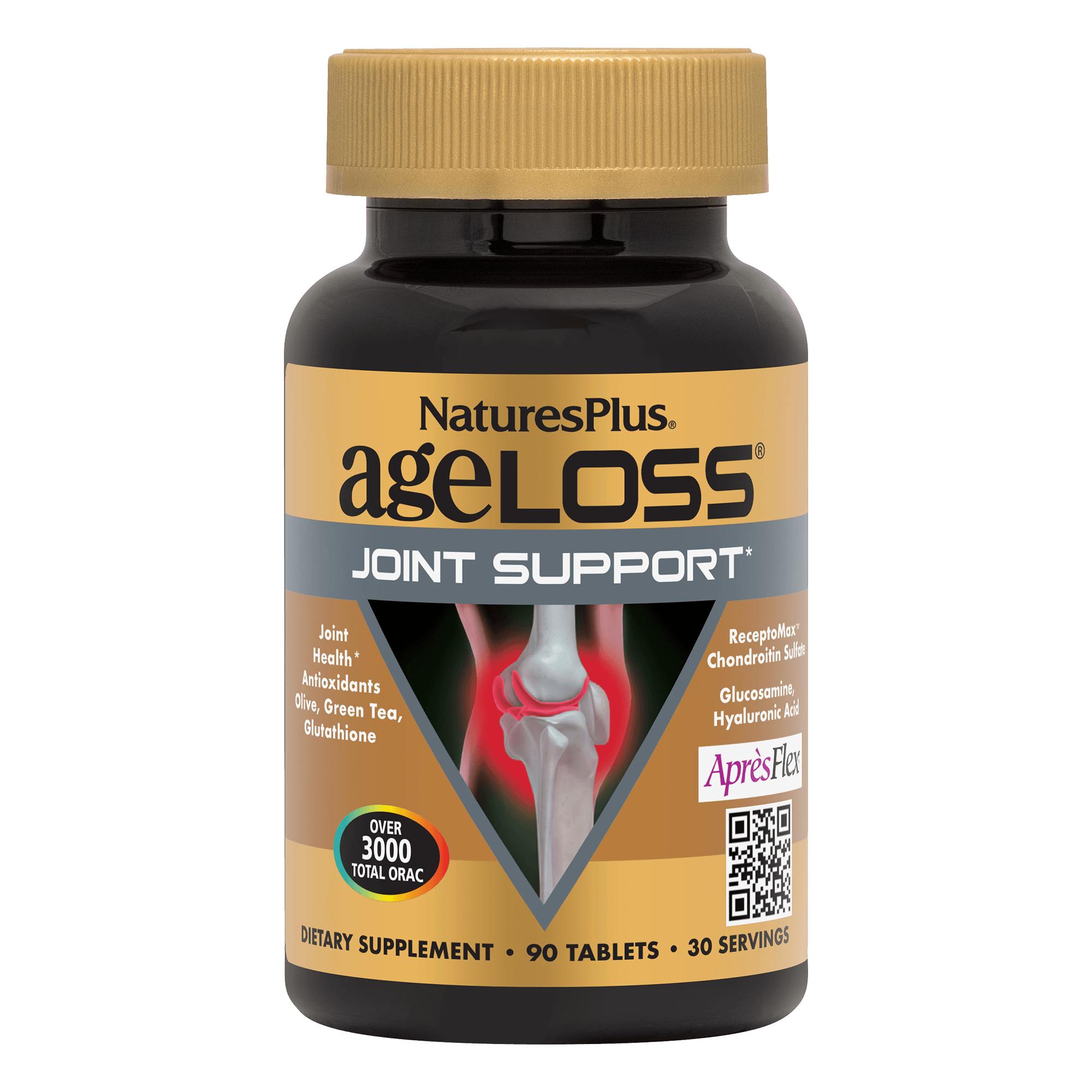 Комплекс для підтримки суглобів, Natures Plus AgeLoss Joint Support, 90 таблеток
