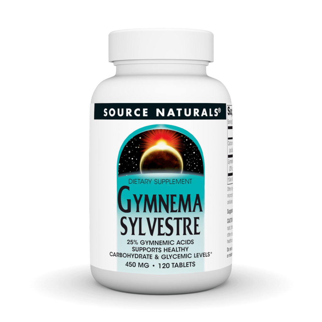 Гімнема лісова, Source Naturals Gymnema Sylvestre, 120 таблеток