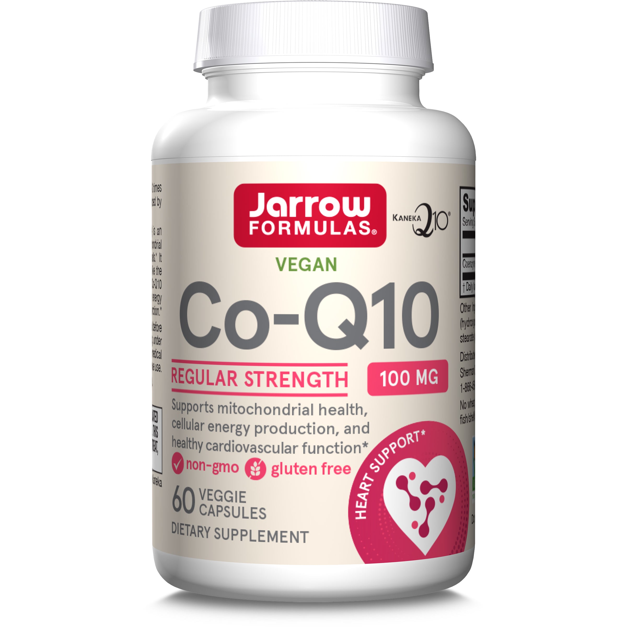 Коензим Q10 (Co-Q10), Jarrow Formulas, 100 мг, 60 капсул