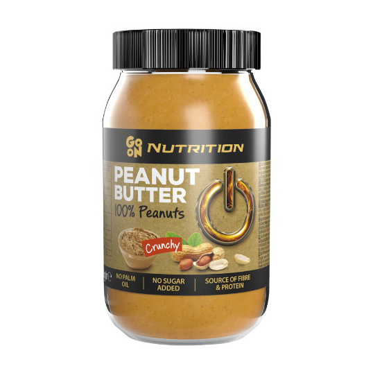 Арахісова паста, GoOn Nutrition Peanut Butter Crunchy, 900 г (Хрустка)