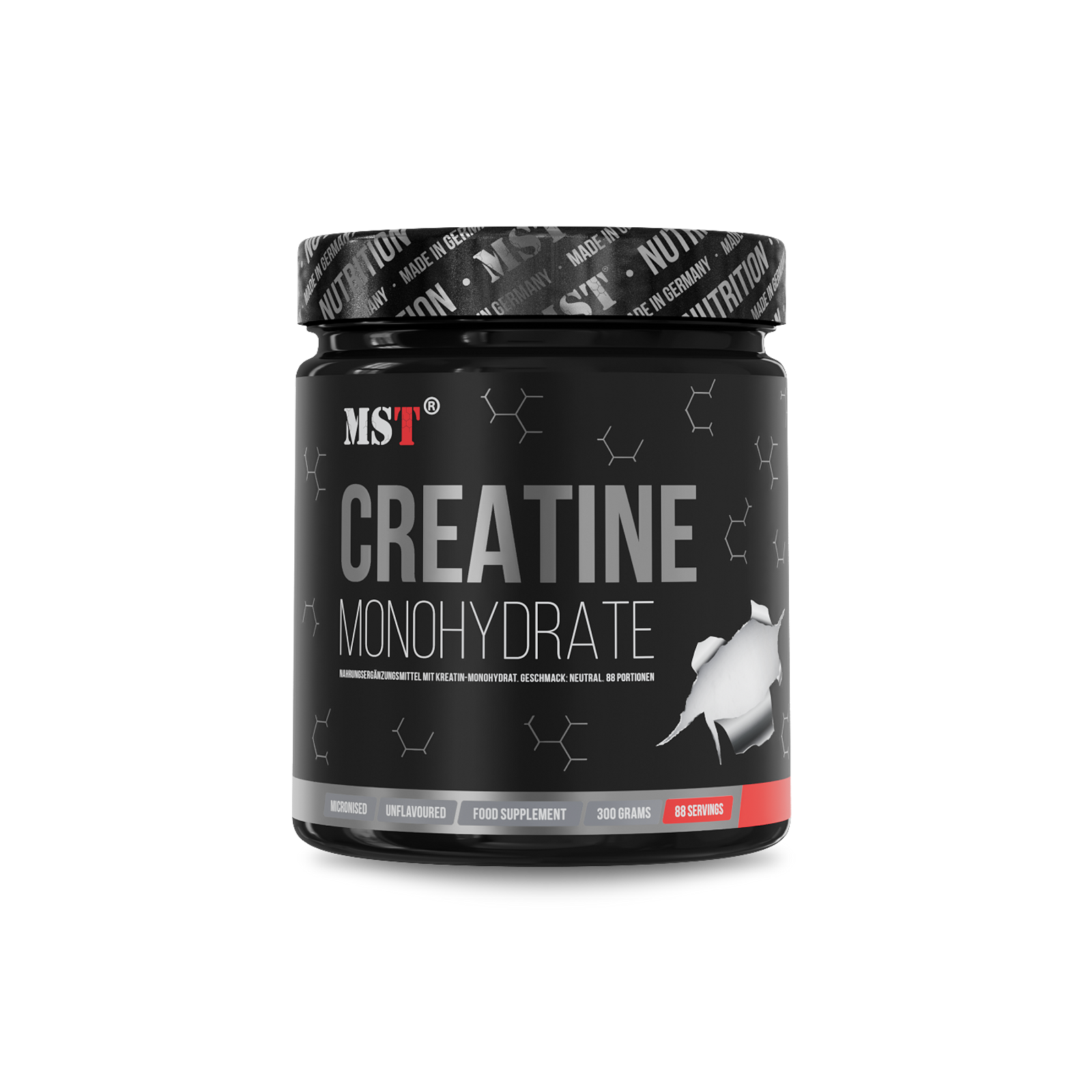 Креатин мікронізований, MST Creatine Micronized, 300 г