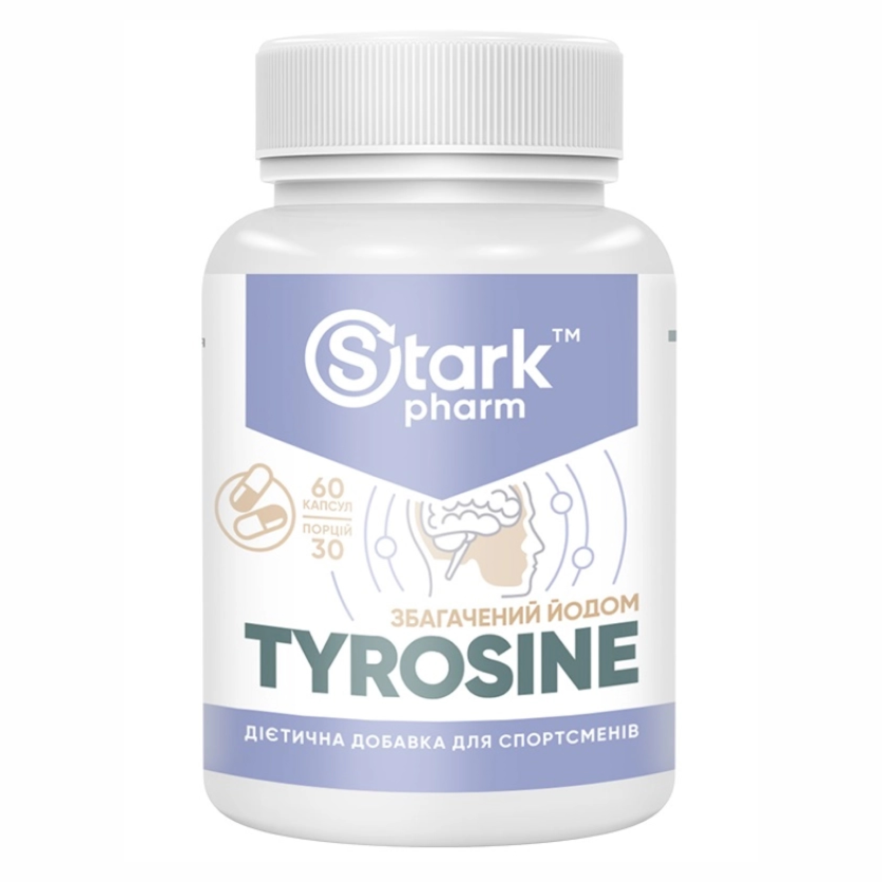 L-тирозин, Stark Pharm L-Tyrosine, 60 капсул