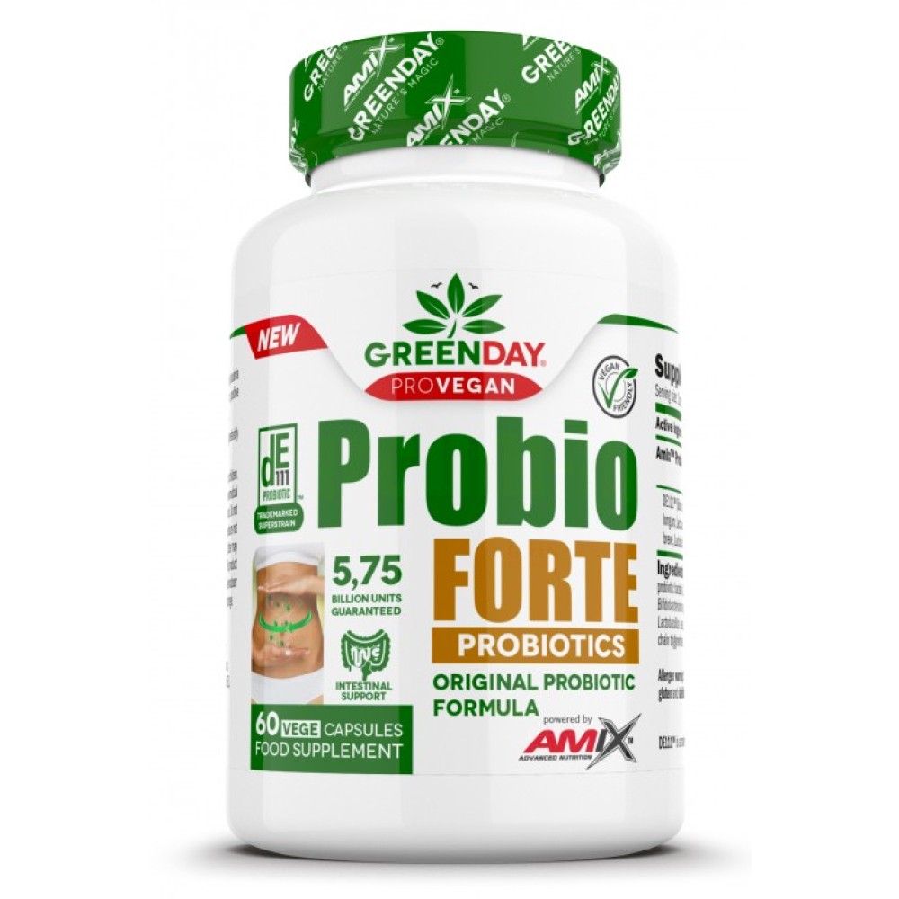 Пробіотик для веганів, Amix ProVegan Probio Forte, 60 вегетаріанських капсул