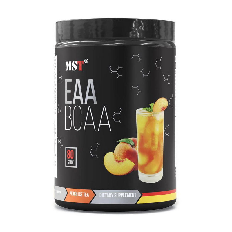 EAA та BCAA, MST EAA BCAA, 1040 г (Персиковий холодний чай)