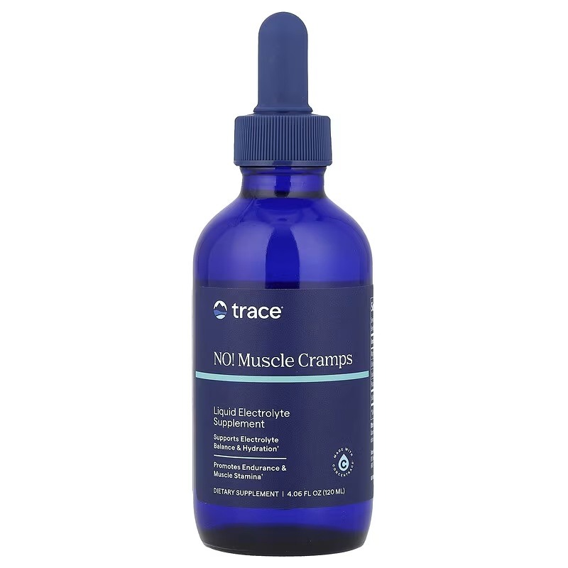 Комплекс електролітів проти м'язових спазмів, Trace Minerals Research No! Muscle Cramps, 120 мл