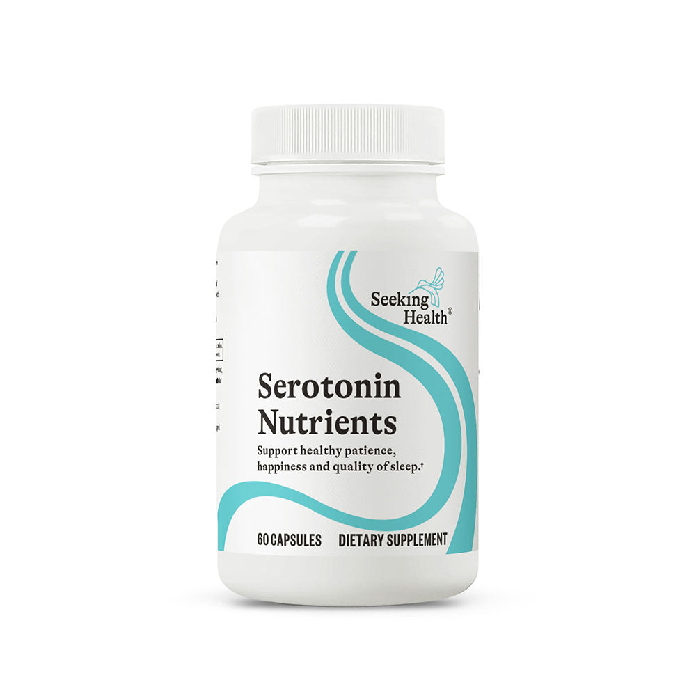 Підвищення серотоніну, Serotonin Nutrients, Seeking Health, 60 вегетаріанських капсул