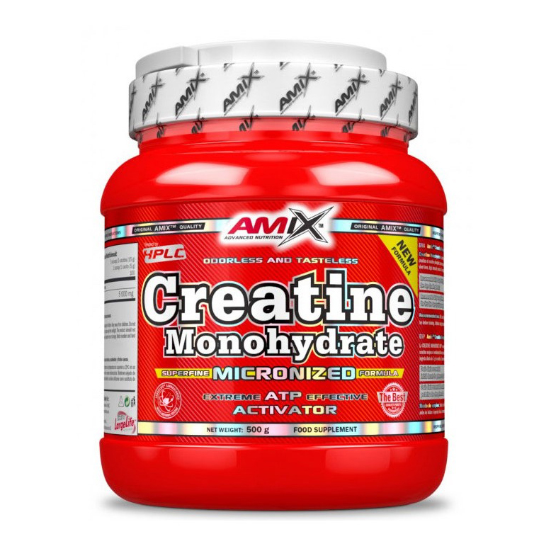 Креатин моногідрат, Amix Creatine Monohydrate, 500 г