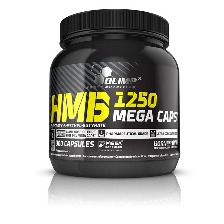HMB для підтримки м'язів, Olimp Nutrition HMB mega caps 1250, 300 капсул