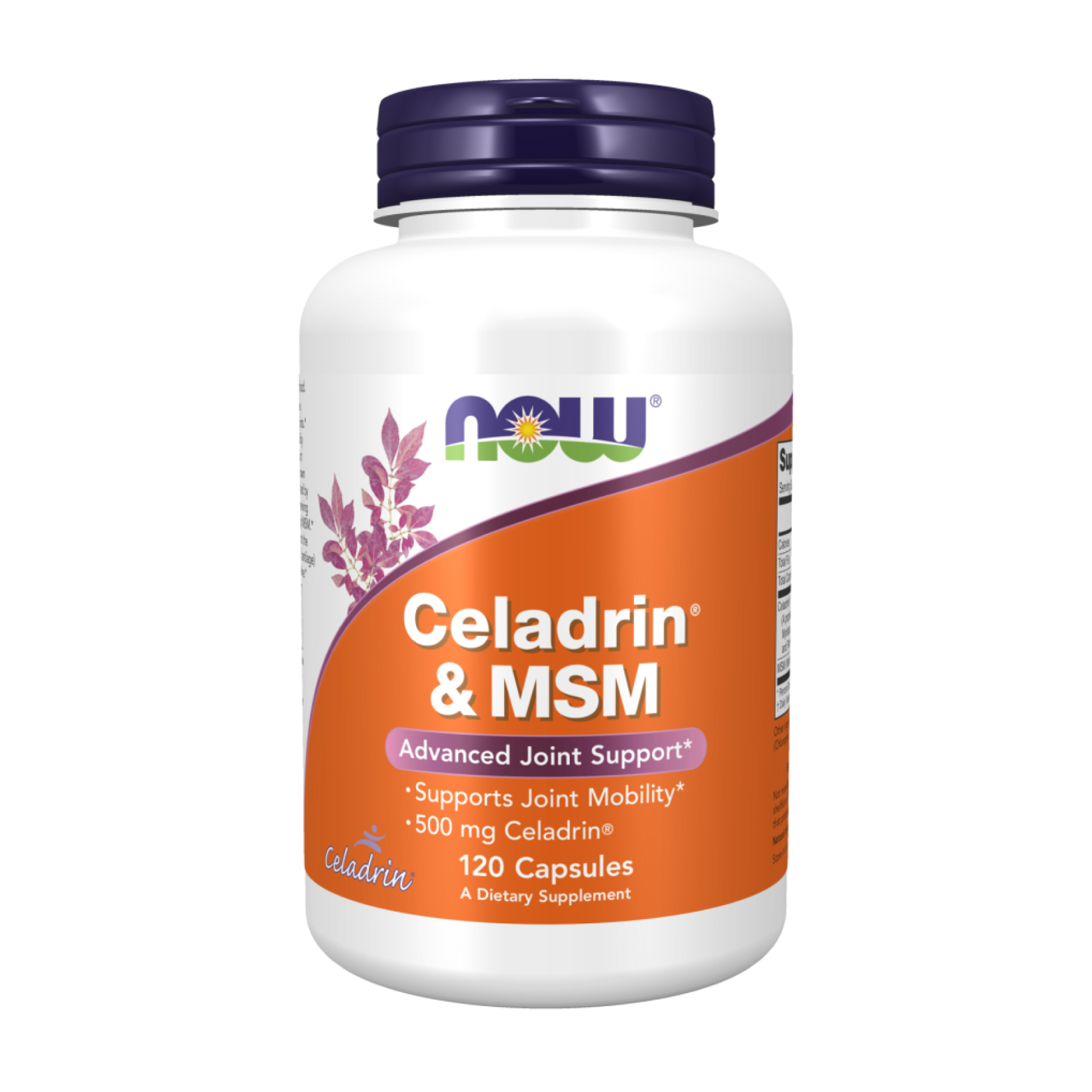 Целадрин та МСМ для здоров'я суглобів, Now Foods Celadrin & MSM, 120 капсул