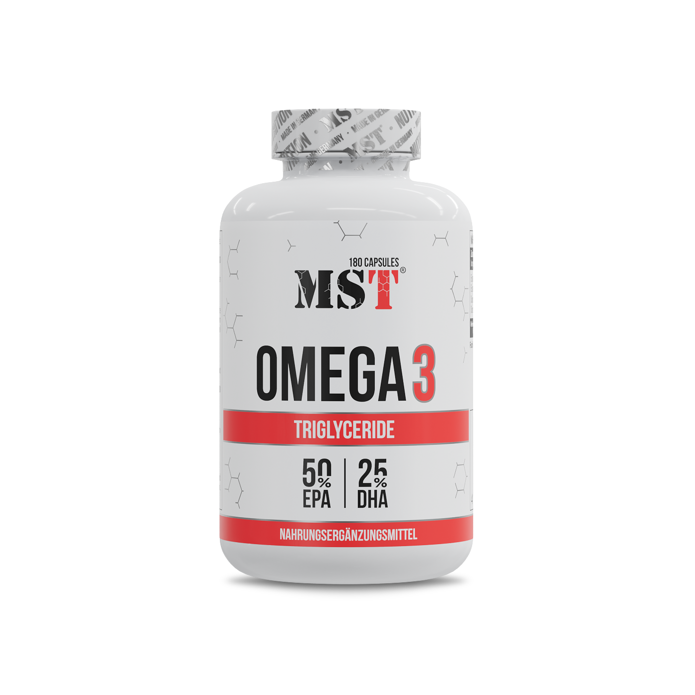 Омега-3, MST Omega 3 Triglyceride, 180 капсул