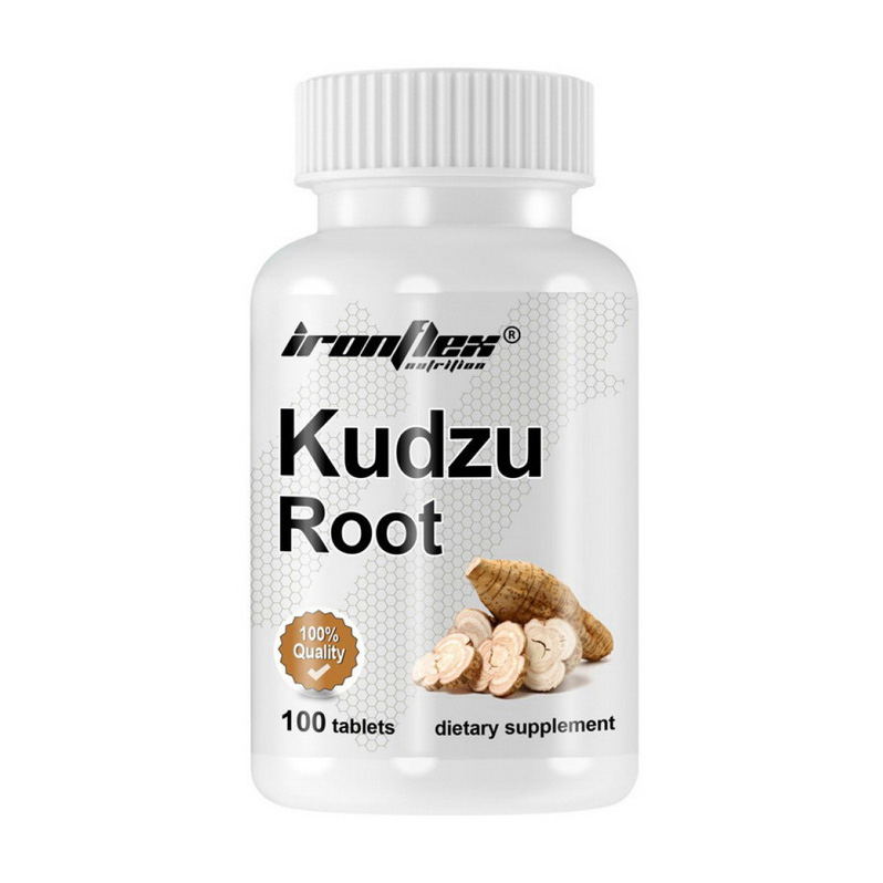 Екстракт кореня кудзу, IronFlex Kudzu Root, 100 таблеток