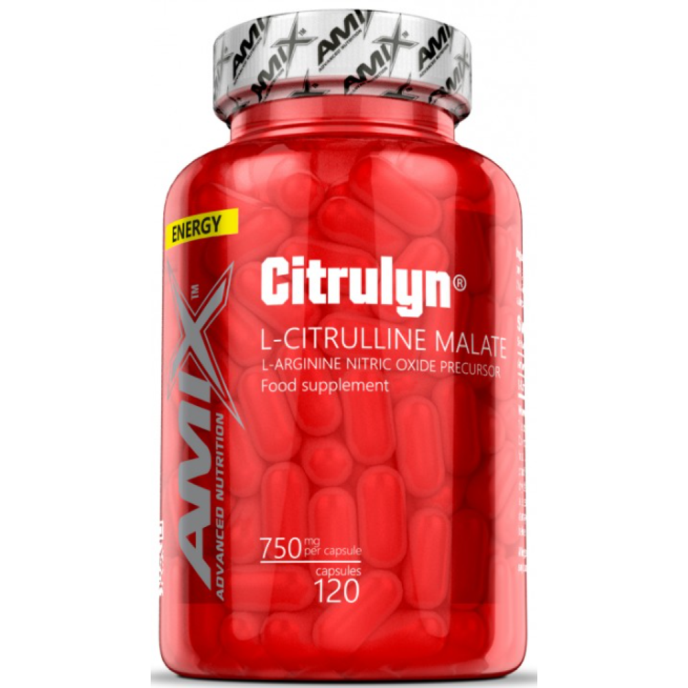 Цитрулін, Amix CitruLyn, 750 мг, 120 вегетаріанських капсул