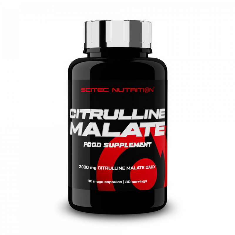Цитрулін малат, Scitec Nutrition Citrulline Malate, 90 капсул
