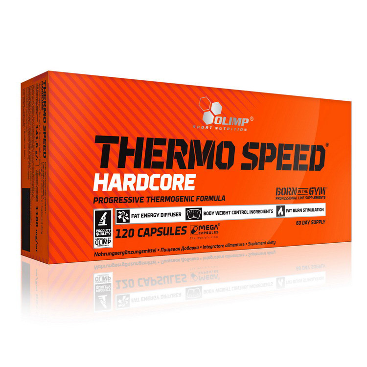 Жироспалювач, Olimp Nutrition Thermo Speed Hardcore, 120 капсул