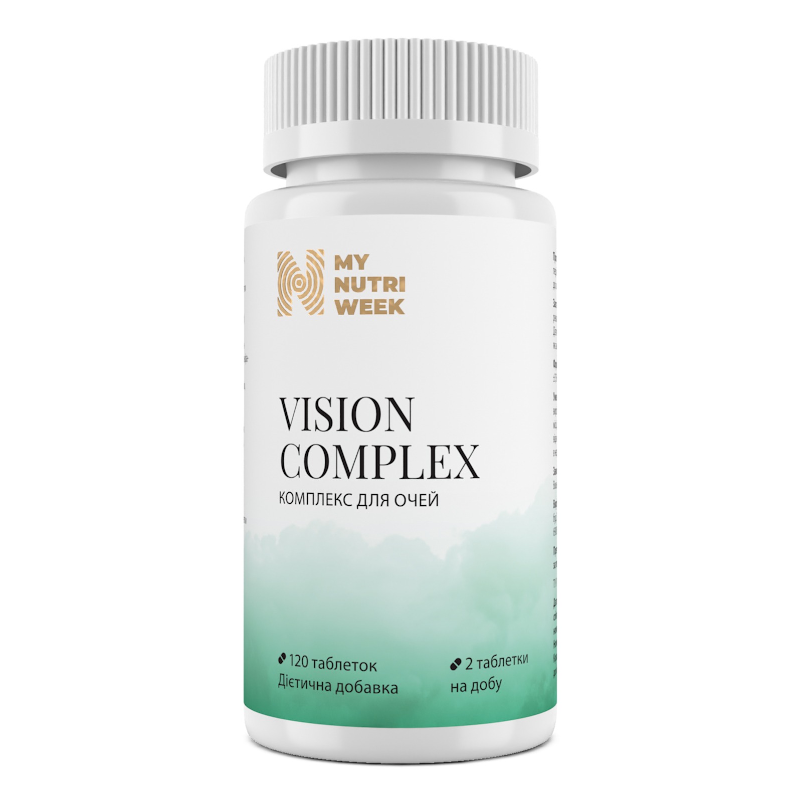 Комплекс для очей, My Nutri Week Vision Complex, 120 таблеток
