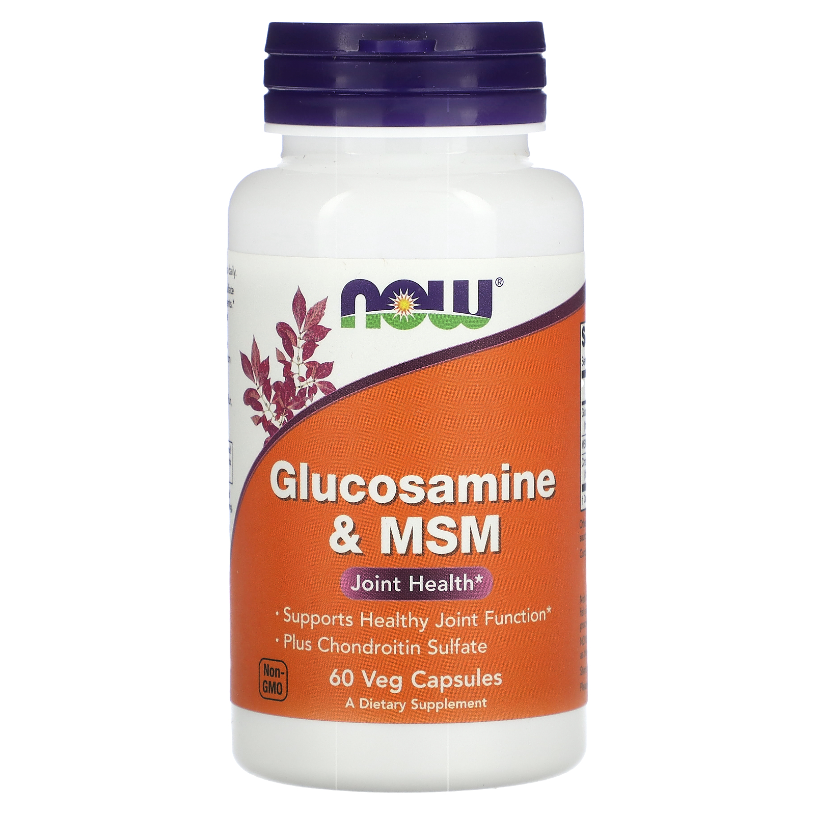 NOW Glucosamine & MSM (60 veg caps)