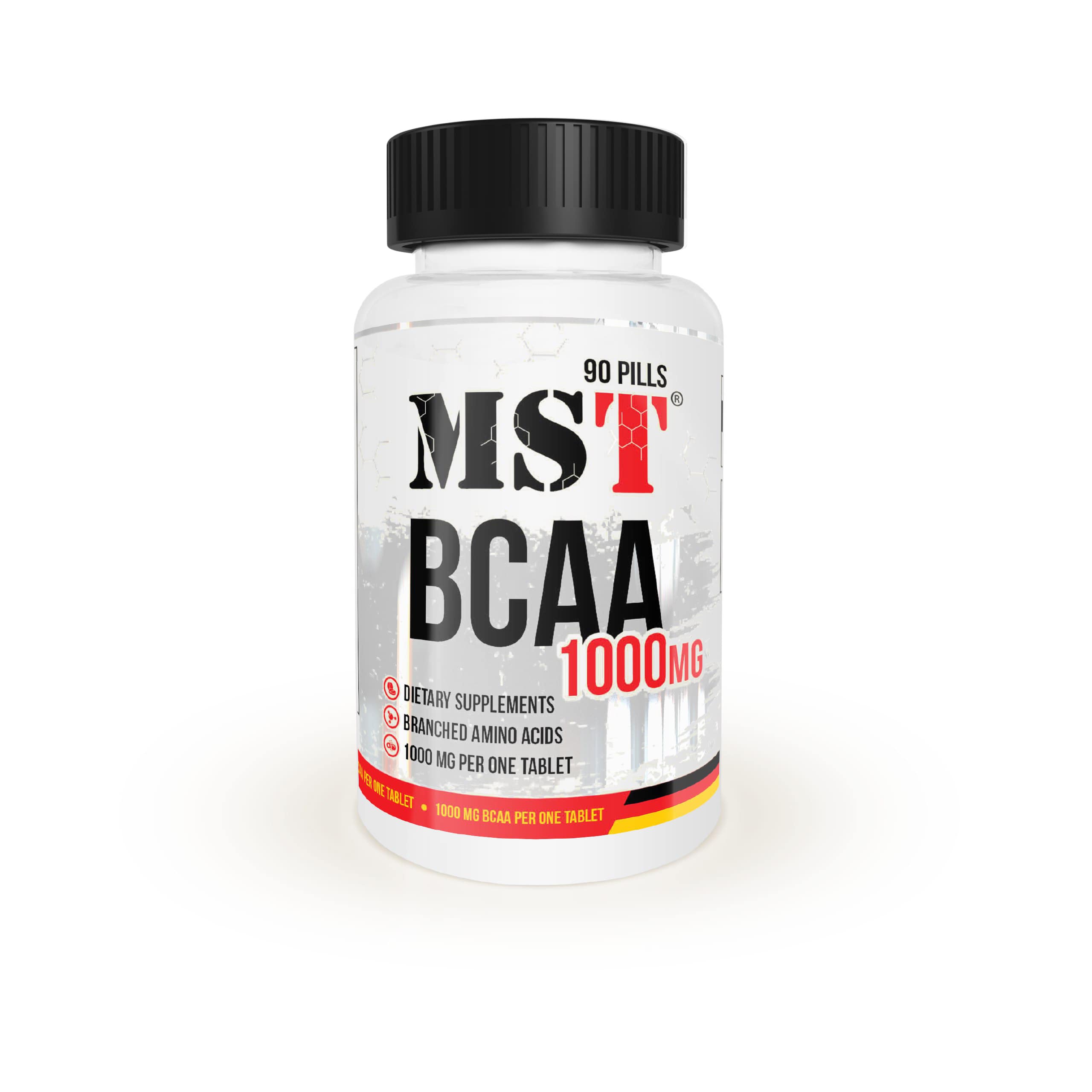 Аминокислоты BCAA, MST BCAA 1000, 90 таблеток