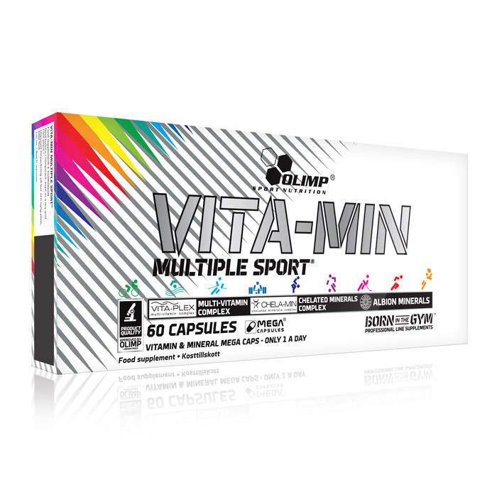 Мультивітаміни для спортсменів, Olimp Nutrition Vitamin Multiple Sport, 60 капсул