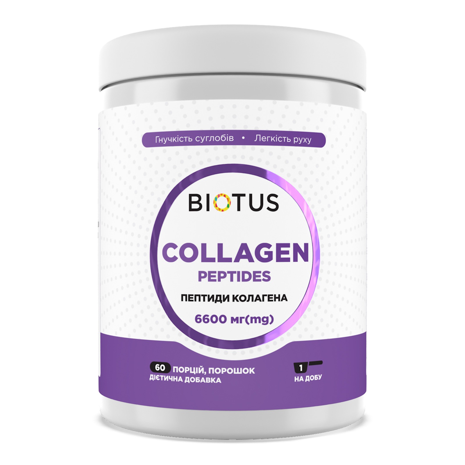 Пептиди колагену, Biotus CollagenPeptides, 6600 мг, 396 г