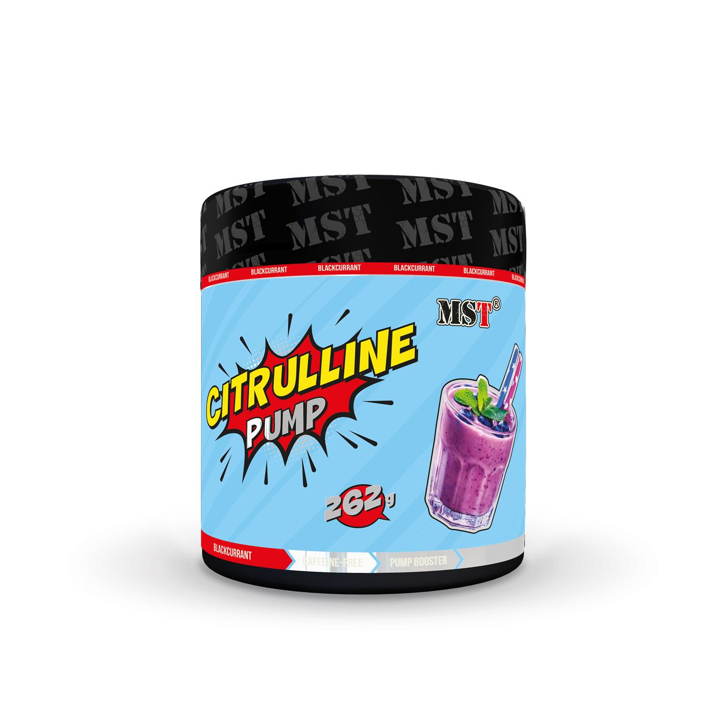 Цитрулін, MST Citrulline Pump, 262 г (Чорна смородина)