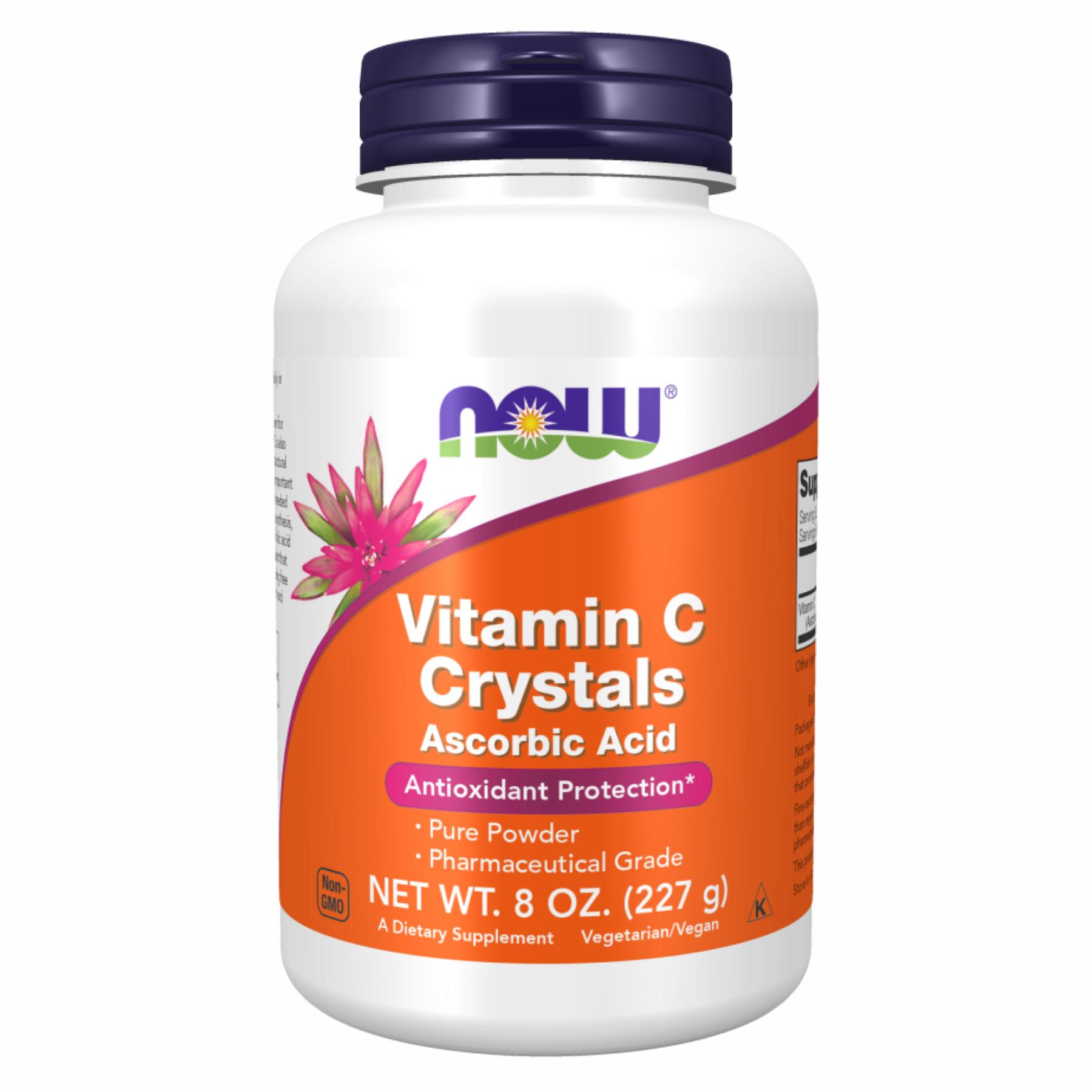 Вітамін С, Now Foods Vitamin C Crystals, 227 г