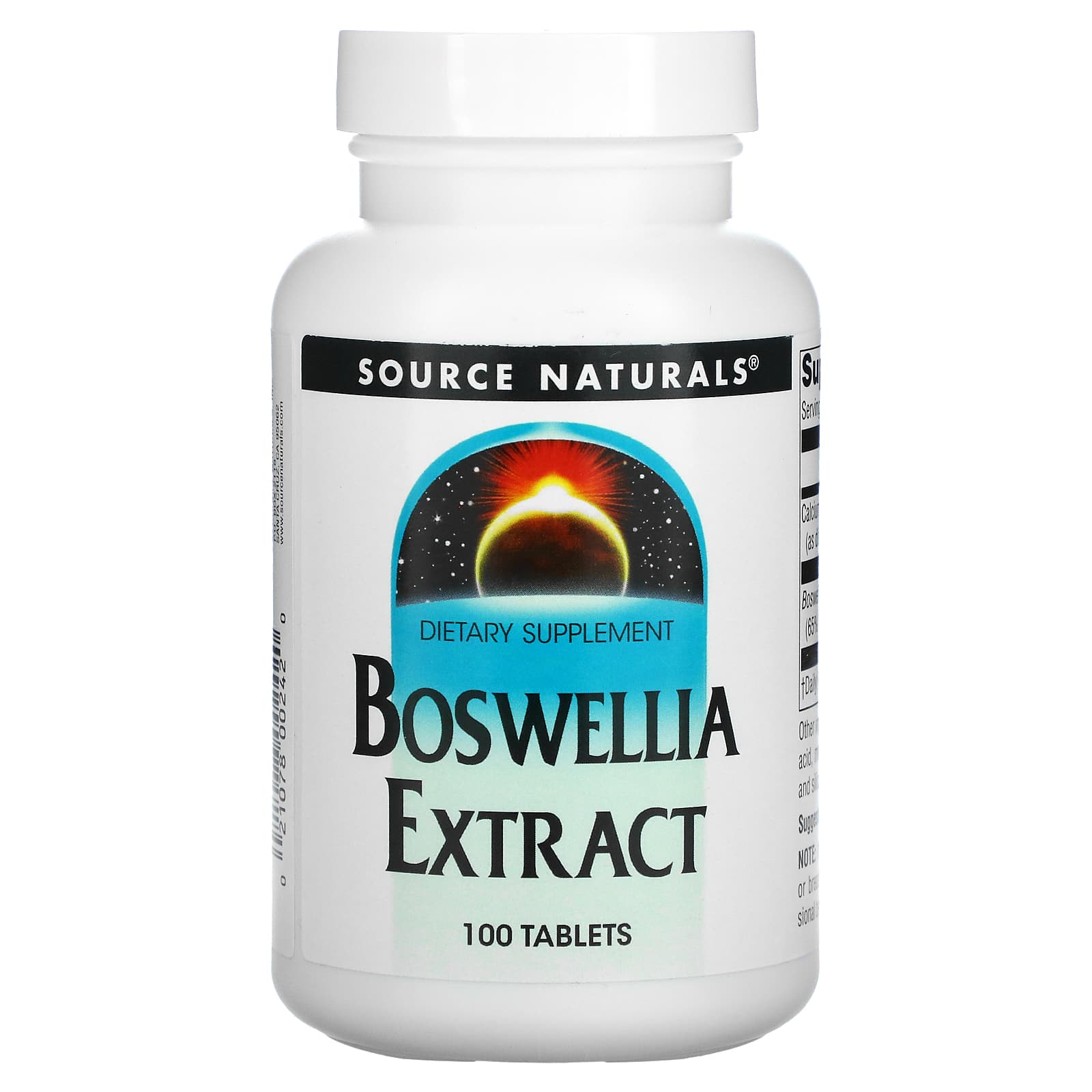 Екстракт босвеллії, Source Naturals Boswellia Extract, 100 таблеток