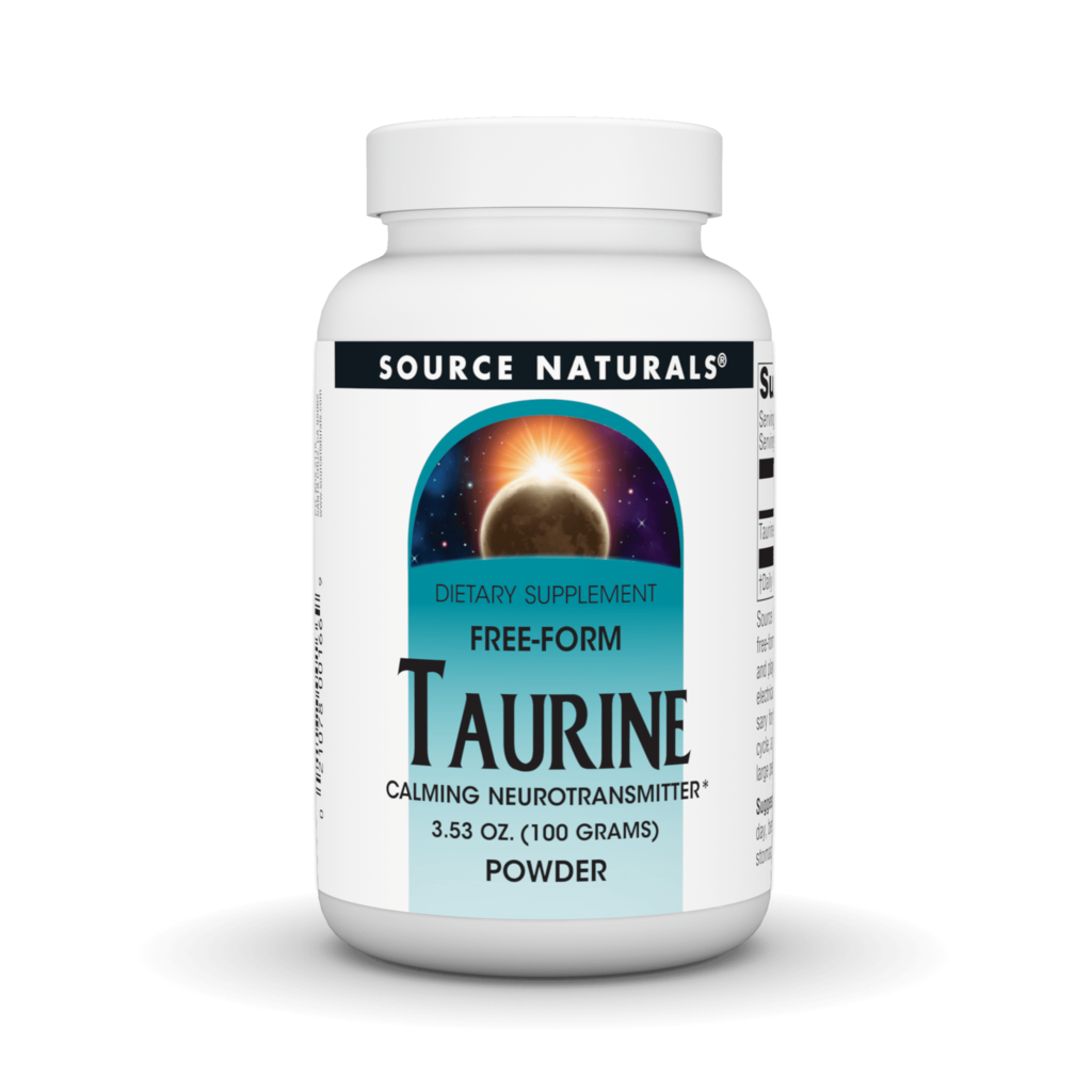 Таурин, Source Naturals Taurine Powder, 100 г
