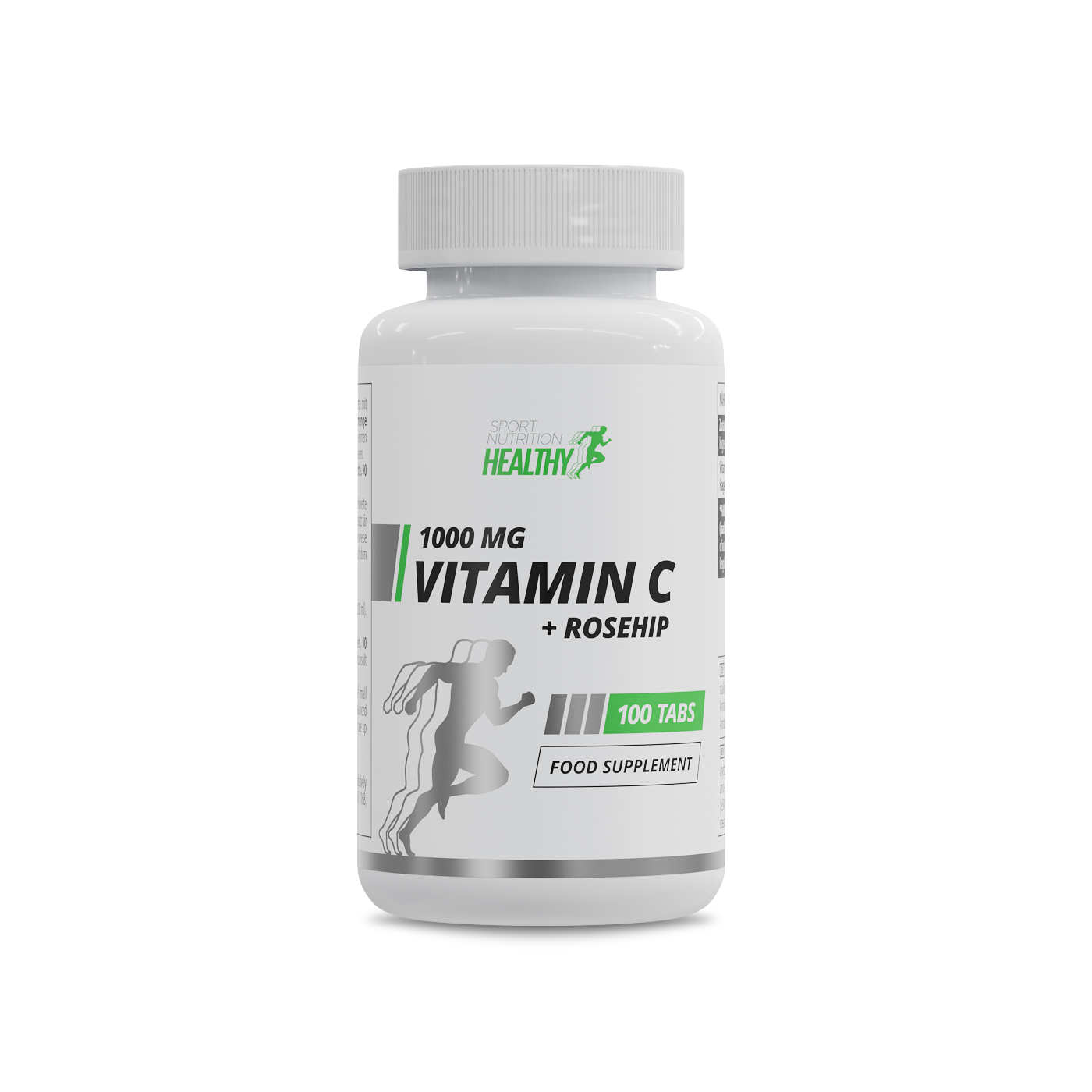 Вітамін C з шипшиною, MST Vitamin C + Rosehip, 1000 мг, 100 таблеток