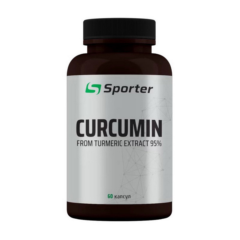 Куркумін, Sporter Curcumin, 60 капсул